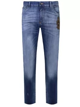 Джинсы Slim Fit хлопковые