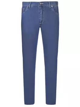 Джинсы slim fit хлопковые