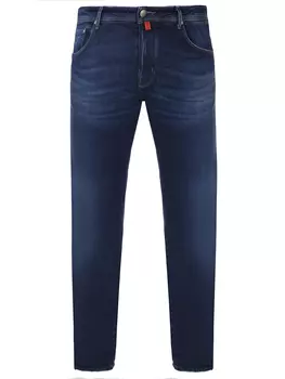 Джинсы slim fit хлопковые