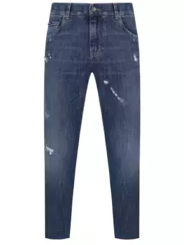 Джинсы Slim Fit хлопковые
