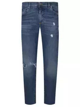 Джинсы Slim Fit хлопковые