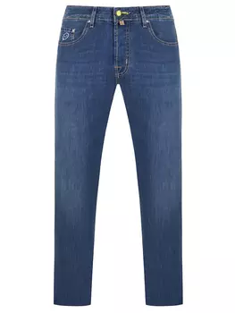 Джинсы Slim Fit хлопковые JACOB COHEN