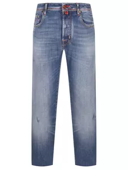 Джинсы Slim Fit хлопковые JACOB COHEN