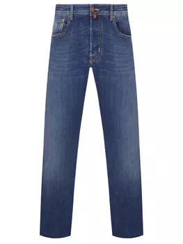 Джинсы Slim Fit хлопковые JACOB COHEN