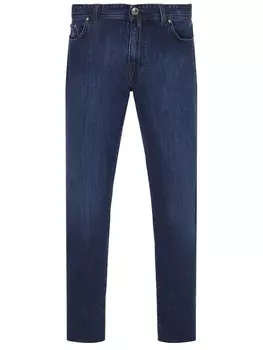 Джинсы Slim Fit хлопковые LUIGI BORRELLI