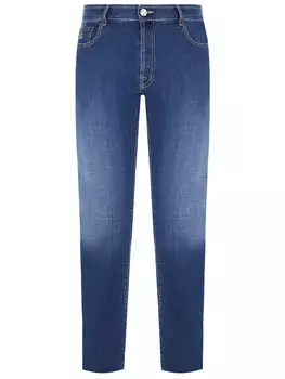 Джинсы Slim Fit хлопковые MOORER