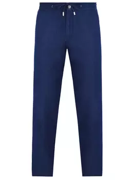 Джинсы Slim Fit из хлопка и шелка