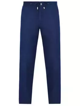 Джинсы Slim Fit из хлопка и шелка