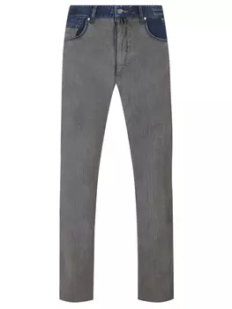 Джинсы Slim Fit комбинированные CORTIGIANI