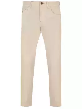 Джинсы Slim Fit льняные