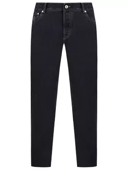 Джинсы Traditional Fit хлопковые BRUNELLO CUCINELLI