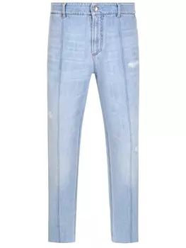 Джинсы Traditional Fit хлопковые BRUNELLO CUCINELLI