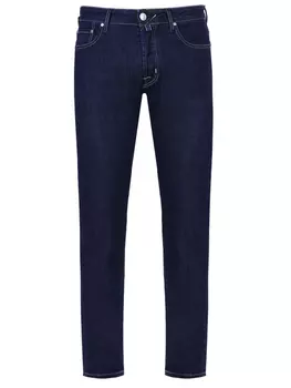 Джинсы зауженные хлопковые