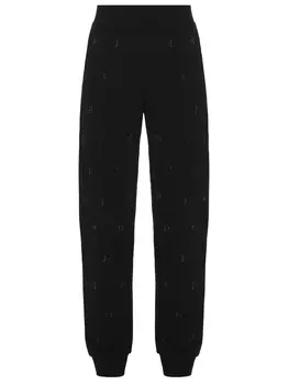 Джоггеры хлопковые Karl Monogram на флисе