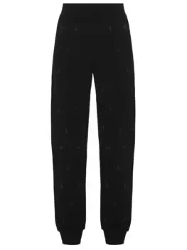 Джоггеры хлопковые Karl Monogram на флисе