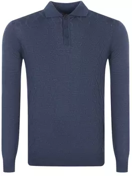 Фактурная рубашка-поло