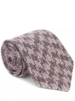 Фактурный галстук из шелка