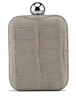 Фляжка из кожи крокодила BARDINI