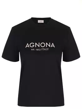 Футболка хлопковая AGNONA