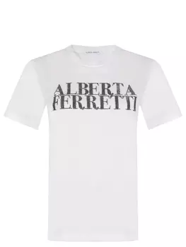 Футболка хлопковая ALBERTA FERRETTI