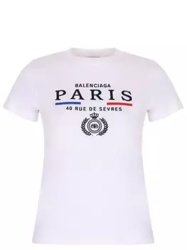 Футболка хлопковая BALENCIAGA