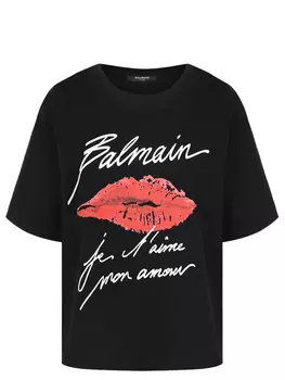 Футболка хлопковая BALMAIN