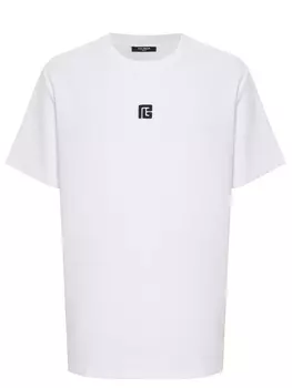 Футболка хлопковая BALMAIN