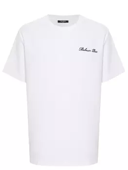 Футболка хлопковая BALMAIN