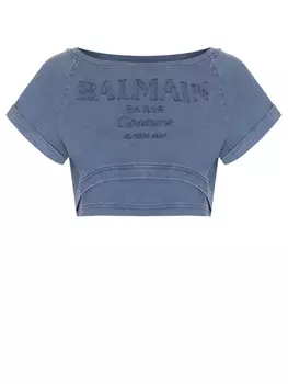 Футболка хлопковая BALMAIN