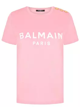Футболка хлопковая BALMAIN