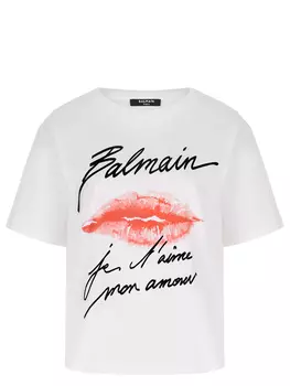 Футболка хлопковая BALMAIN