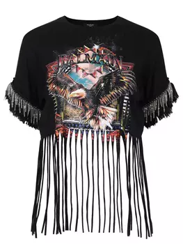 Футболка хлопковая BALMAIN