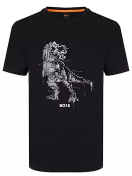 Футболка хлопковая BOSS