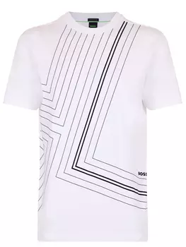 Футболка хлопковая BOSS