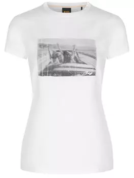 Футболка хлопковая BOSS