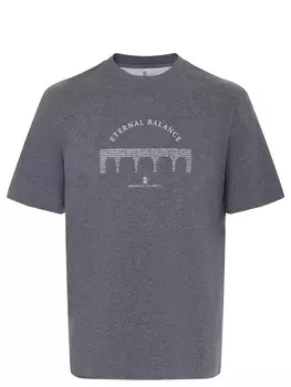 Футболка хлопковая BRUNELLO CUCINELLI