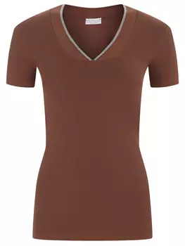 Футболка хлопковая BRUNELLO CUCINELLI
