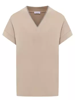 Футболка хлопковая BRUNELLO CUCINELLI