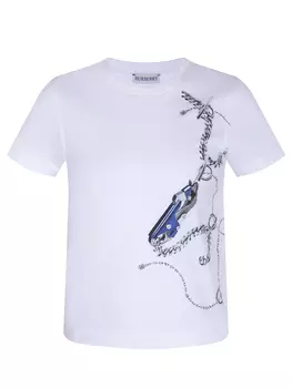 Футболка хлопковая BURBERRY