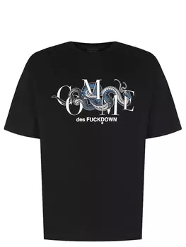 Футболка хлопковая COMME DES FUCKDOWN