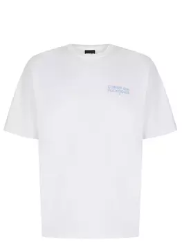 Футболка хлопковая COMME DES FUCKDOWN