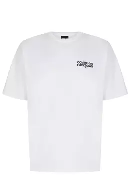 Футболка хлопковая COMME DES FUCKDOWN