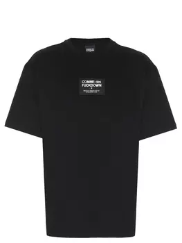 Футболка хлопковая COMME DES FUCKDOWN
