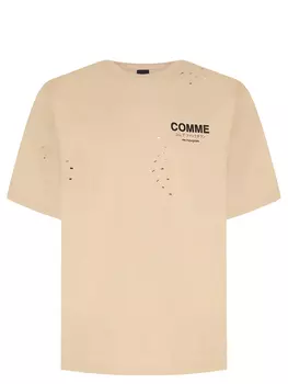 Футболка хлопковая COMME DES FUCKDOWN