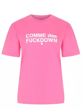 Футболка хлопковая COMME DES FUCKDOWN