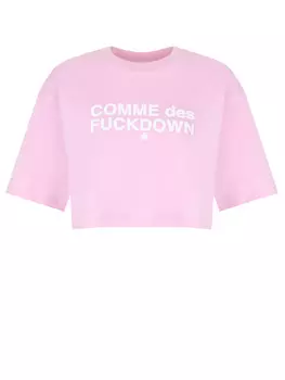 Футболка хлопковая COMME DES FUCKDOWN