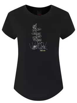 Футболка хлопковая Debra BOGNER FIRE + ICE