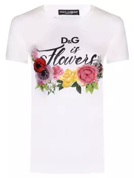 Футболка хлопковая DOLCE & GABBANA