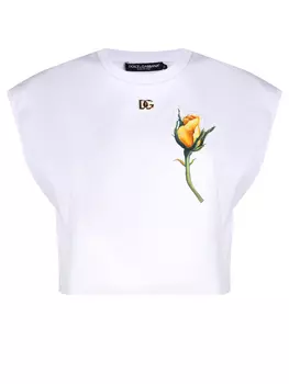 Футболка хлопковая DOLCE & GABBANA