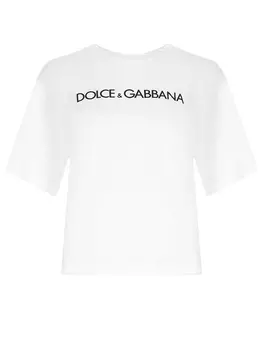 Футболка хлопковая DOLCE & GABBANA